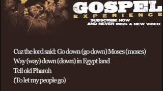 Louis Armstrong - Go Down Moses (Lyrics)