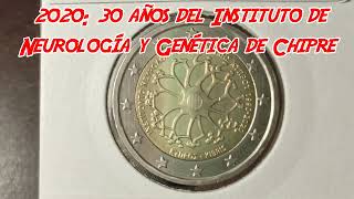 2 euros conmemorativos de Chipre ( 2009-2023)