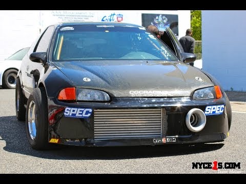 Nyce1s - CCC Racing SFWD Turbo Honda Civic EG @ Honda Day Atco 2012!!!