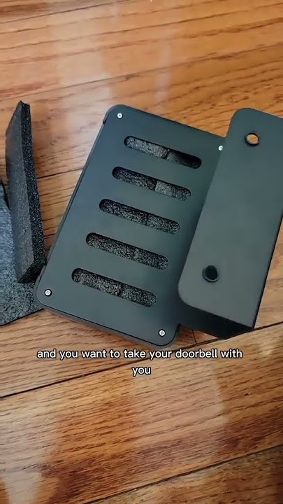 How to install a ring bell without drilling