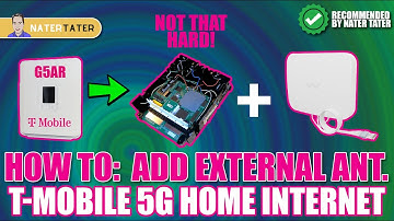 ✅HOW TO Disassemble G5AR - T-Mobile 5G Home Internet Arcadyan TMO-G5AR - Add External Antenna 8x8