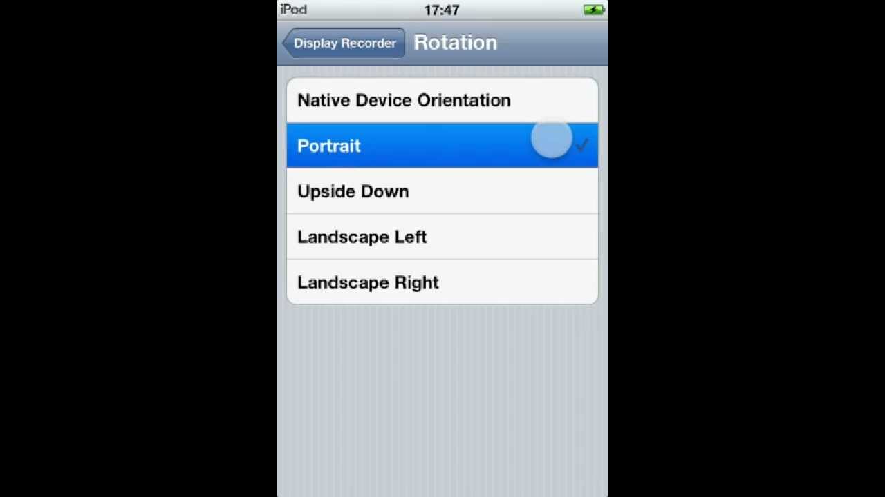 video 7 iphone to how rotate on iPhone/iPad/iPod to your How to rotate (helpful videos