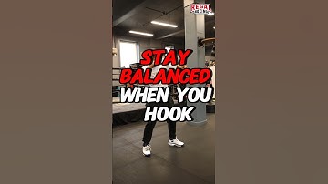 Don’t lose balance when you hook #lefthook #boxingtechnique