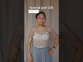 3/8 Mistral filet tee tutorial #crochet