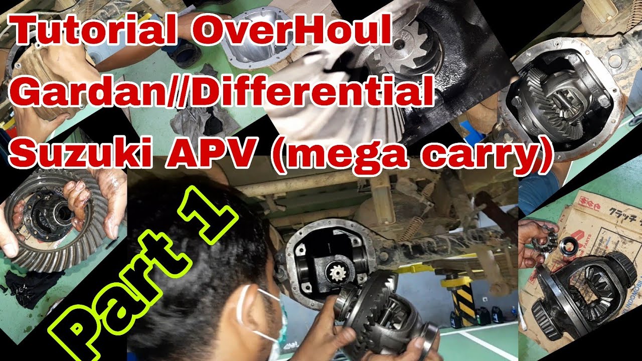 Cara perbaikan Gardan/Differential suzuki APV.