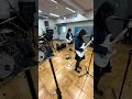 優里さんをお迎えする30分前の練習風景 #shorts
