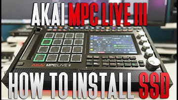 How to Install & Set Up an SSD in the Akai MPC Live III – Full Step-by-Step Tutorial!