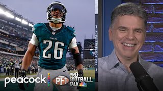 How Philadelphia Eagles, Saquon Barkley overpowered L.A. Rams | Pro Football Talk | NFL on NBC