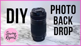 Simple Photo Backdrop 📸 Easy Photography DIY Hack