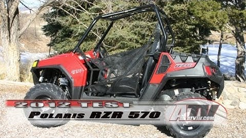 ATV Television - 2012 Polaris RZR 570 Test Details