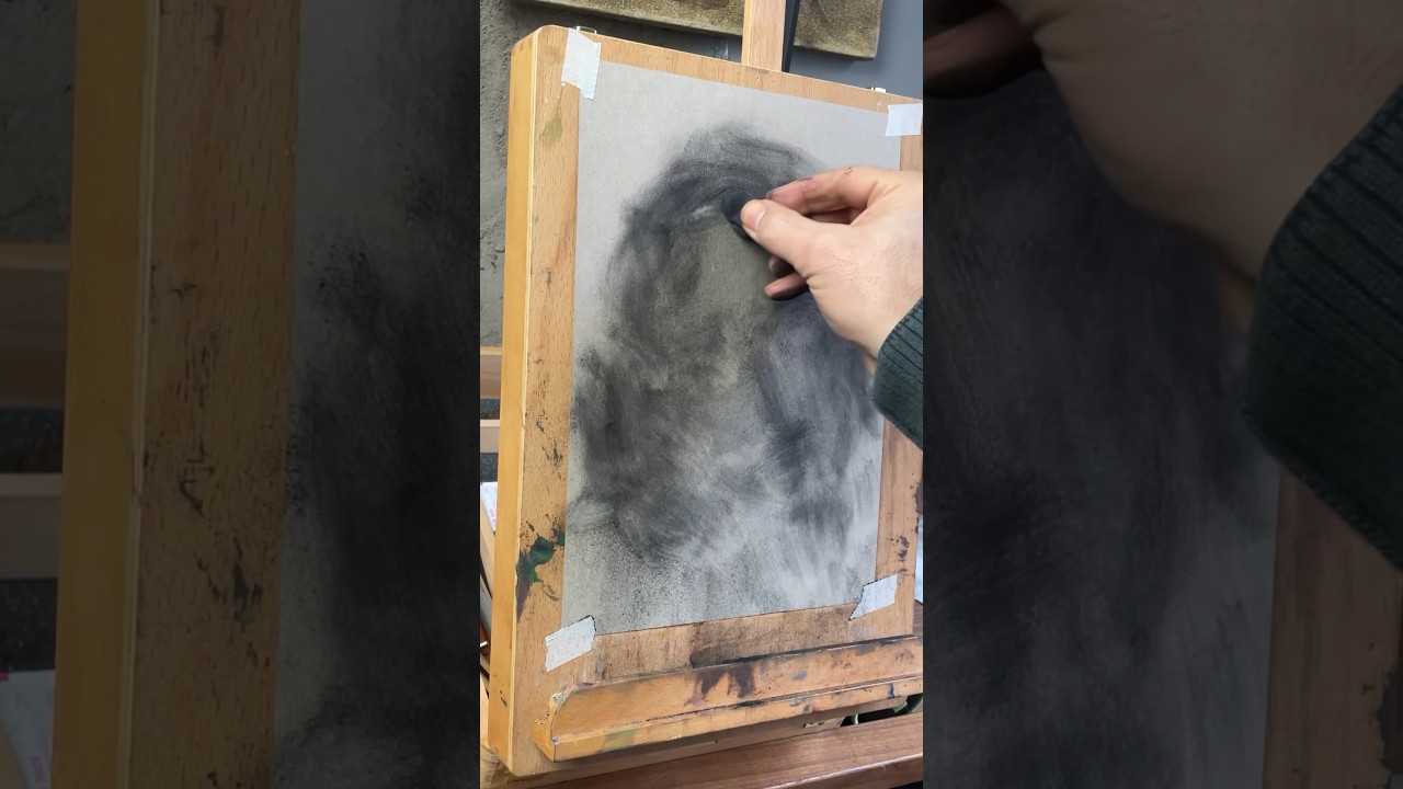 "How I Draw: Charcoal Portrait!" 