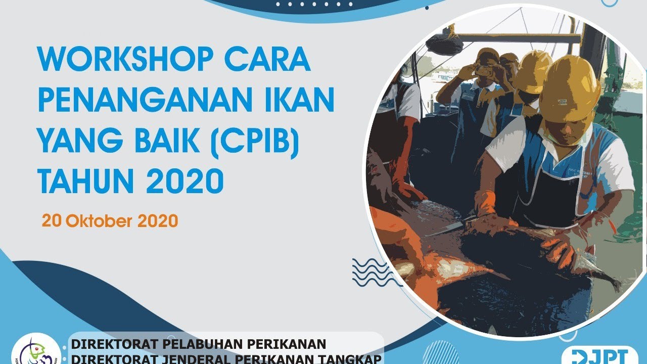 Webinar “Cara Penanganan Ikan Yang Baik (CPIB) di Pelabuhan Perikanan