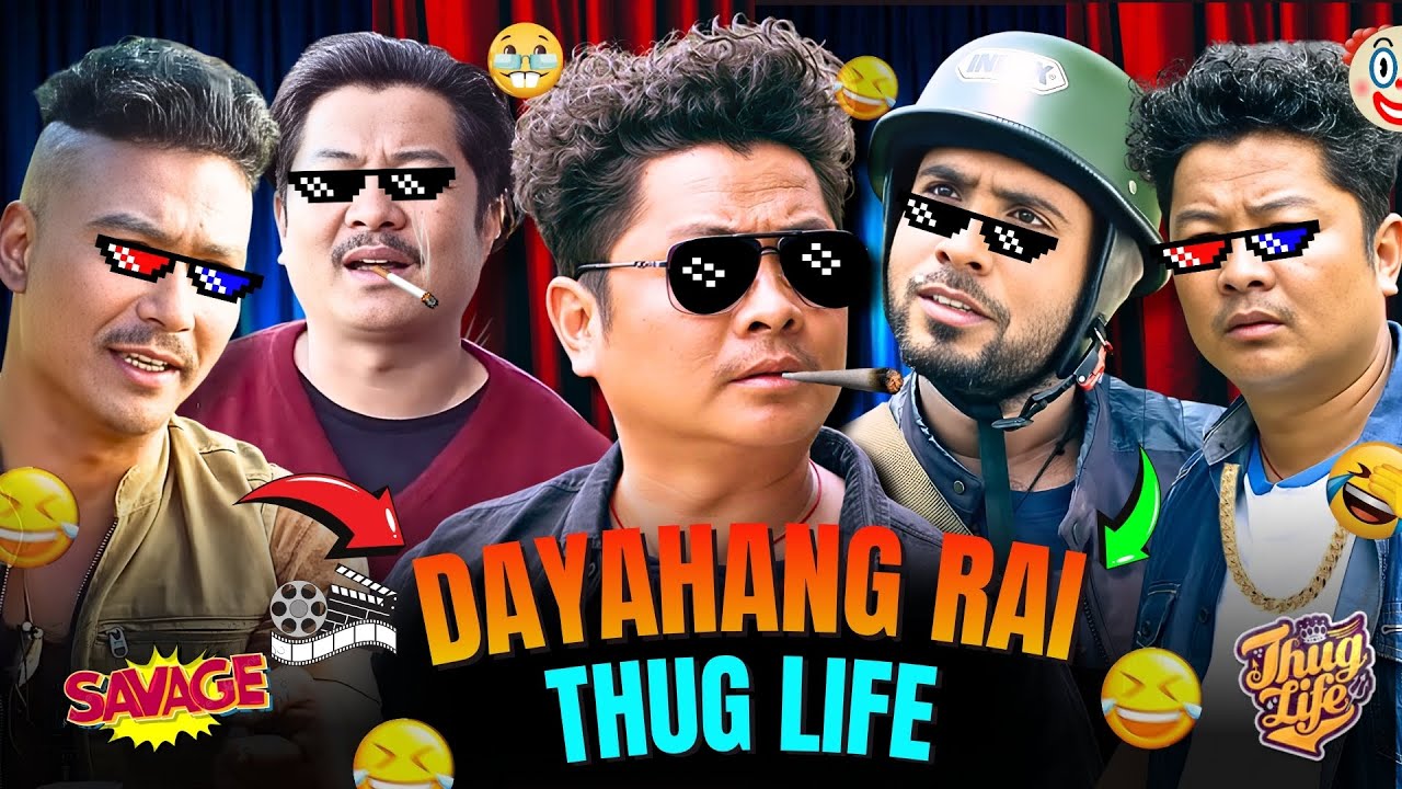 Dayahang Rai Thug Life Moments 😎 | Ft. Bijaya, Buddhi, Saugat & More | Nepali Movies