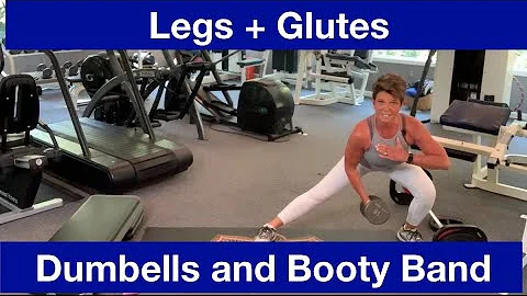 Legs and Booty Band Focused Glutes