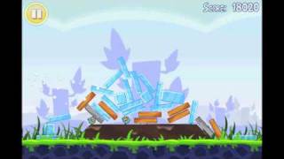 Angry Birds Lite | 3 Star Walkthrough | Level 4 screenshot 1