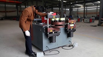 BusBars Punching Bending Cutting  Chamfer Thread Machine的副本