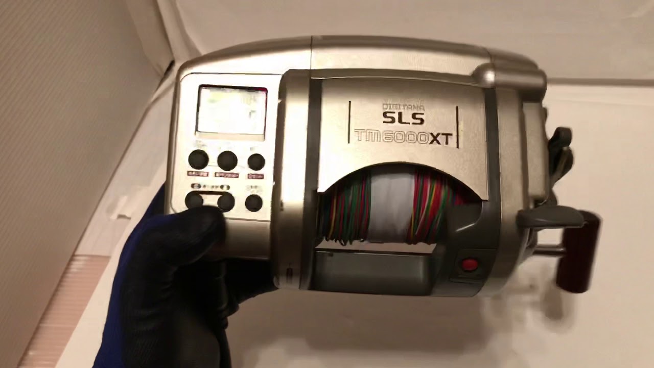 Moulinet électrique Shimano Dendou Maru SLS TM6000H - Pour Pêche Au Gros En Mer - Occasion