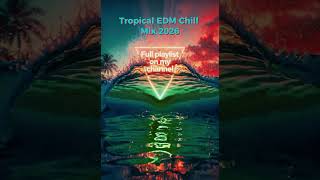 EDM chill mix tropical house beats 🎵 #edmmix #housemix #tropicalchill