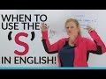 Understanding the Importance of 's' in English