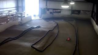 Big car on a little track...