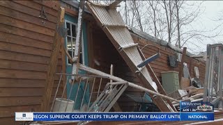 Rogers residents assess damage, without power after thunderstorms
