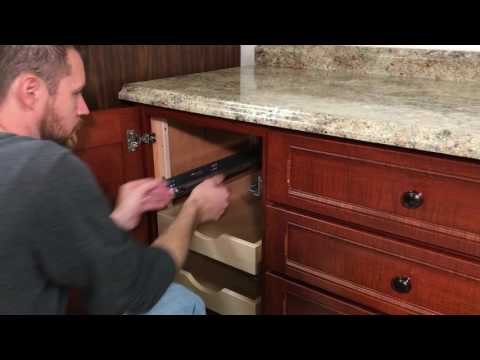 Pull Out Cabinet Shelves  Keystone Wood Specialties