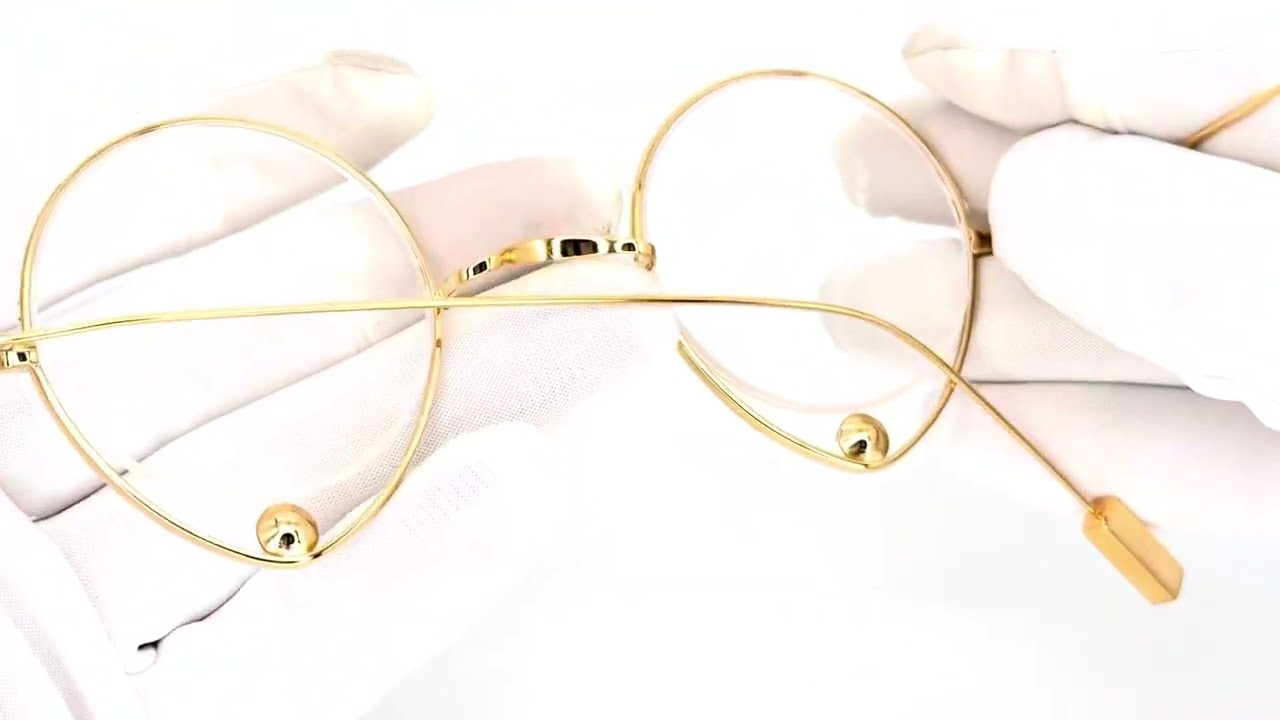 【新品】BOOKART┃ CRY CITY ─ gold ─ Cry City 涙をモチーフにしたジュエリー眼鏡