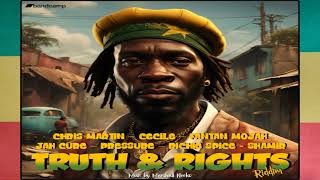 Truth &amp; Rights riddim mix(Fantan Mojah/Cecile/Pressure/Richie Spice/Jah Cure...)Reggae mix Dec.2023