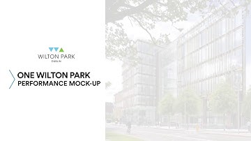 ONE WILTON PERFORMANCE MOCK UP