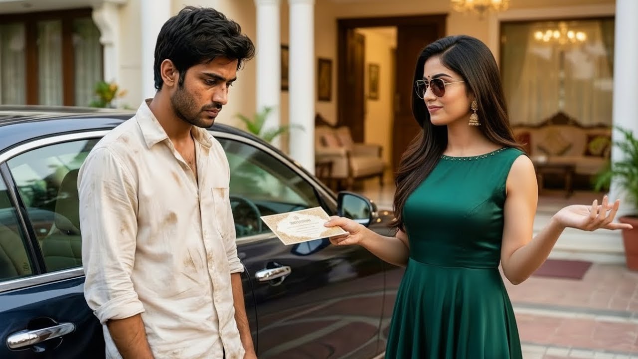 घमंडी मालकिन ने अपने गरीब ड्राइवर को बेइज्जत करने बुलाया—लेकिन जब वह पहुंचा, तो सब दंग रह गए😲