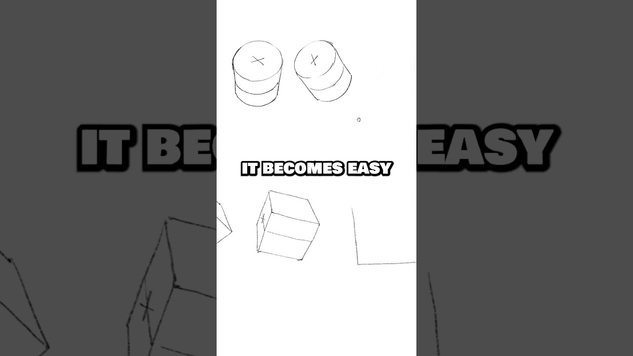 Foreshortening is WAY easier when you do THIS 🧠 