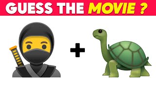 Can You Guess The Cartoon Movie By Emoji? | Guess The Emoji Quiz | Emoji Quiz