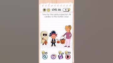 Brain Test Level 326 Walkthrough Solution