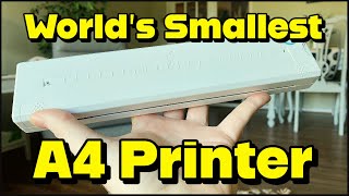 The World's Smallest A4 Printer: NEWYES Thermal Printer