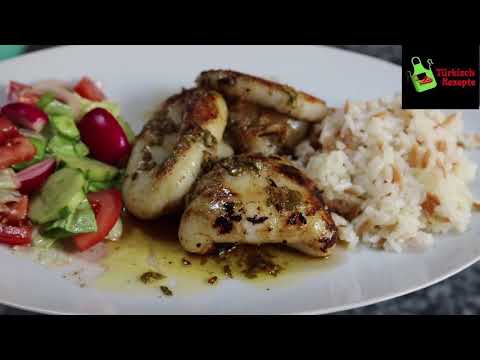 Video: Gebratene Calamari Mit Ingwer