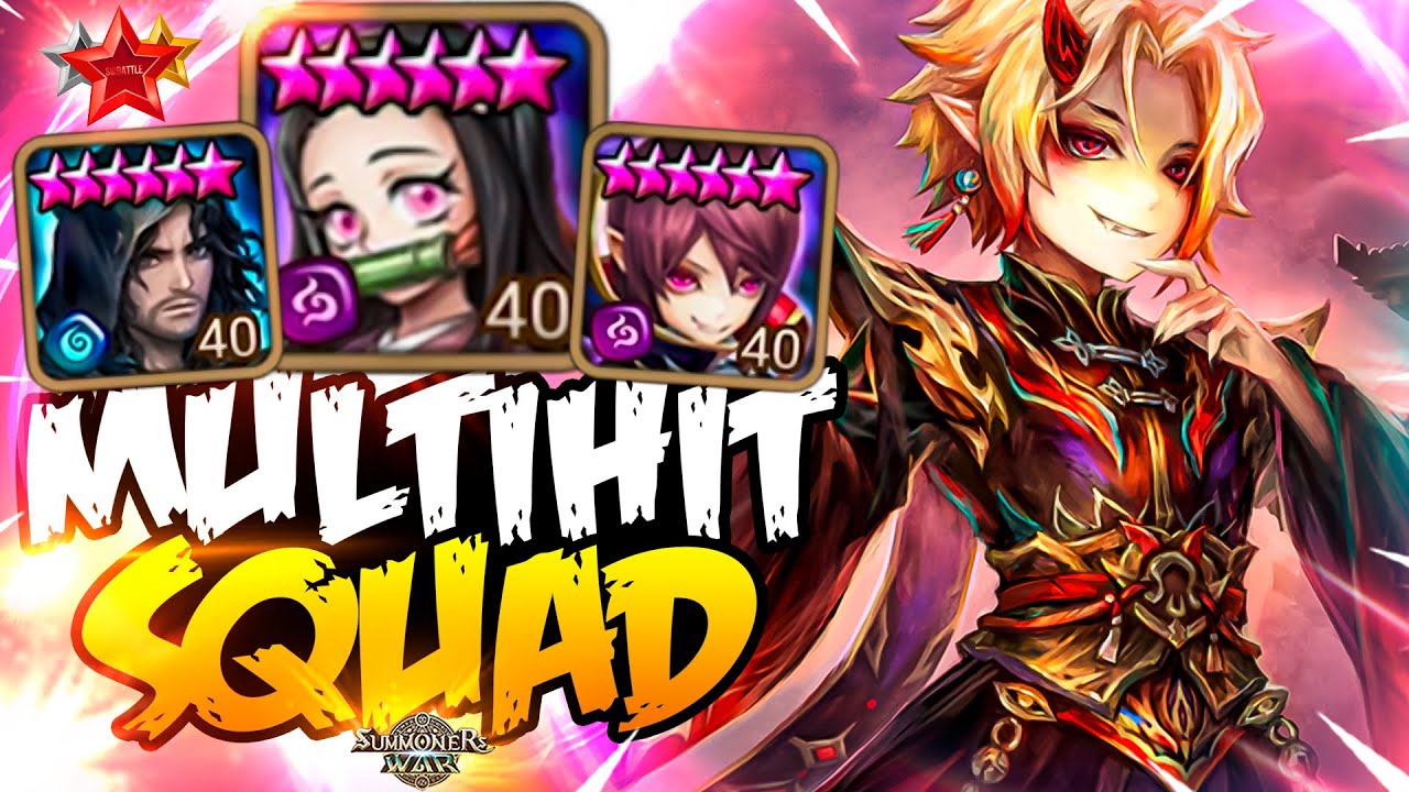 WTF MULTIHIT COMBO in G3 Rank RTA - Summoners War