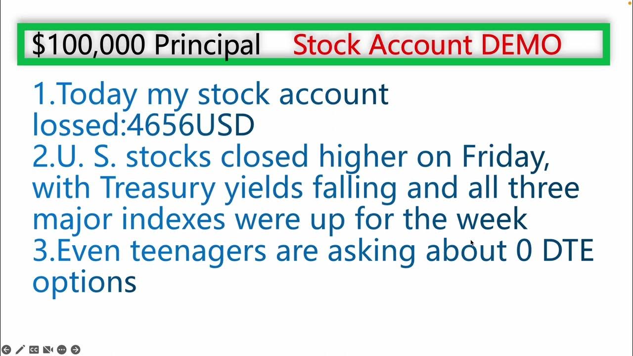 Today my stock account lossed4656USD My stock account demo YouTube