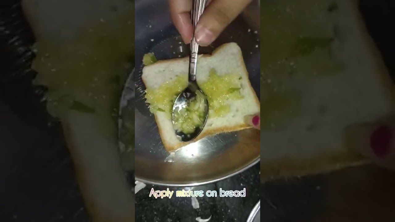 GARLIC BREAD IN MAKING//