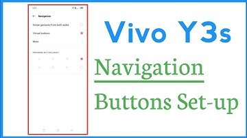 Vivo Y3s Navigation Buttons Setup Back Recent Home Button Setup