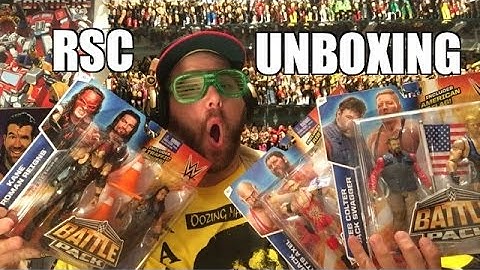 ELITE 36 and  BATTLEPACK 35 WWE FIGURE UNBOXING!!