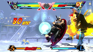 UMVC 3 EX - King Thor Combos