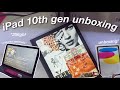 IPad 10th Gen Unboxing 2025 What S Inside Aesthetic Setup 