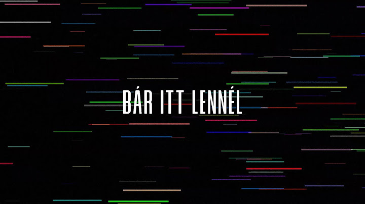 hiperkarma - bár itt lennél (official audio)