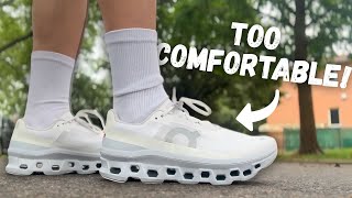 These Shoes Feel Like Clouds On Cloudmonster White Glacier Review On Feet
