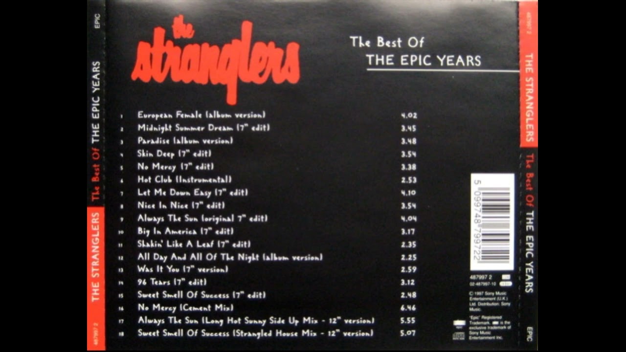 The Stranglers - The Best Of The Epic Years Full Album