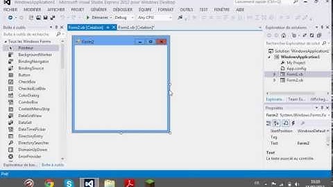 [TUTO VB] Ajouter une form au projet et l