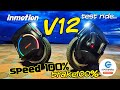 inmotion V12 test ride Speed100% Brake100%