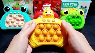 3 Minutes Satisfying With Playing Push Pop It Game Fidget Toy Asmr