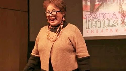 Dr. Alma Martinez on the Padua Hills Mexican Players.