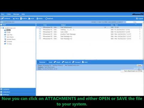 MPC Webmail - Attachments (enabling and viewing)